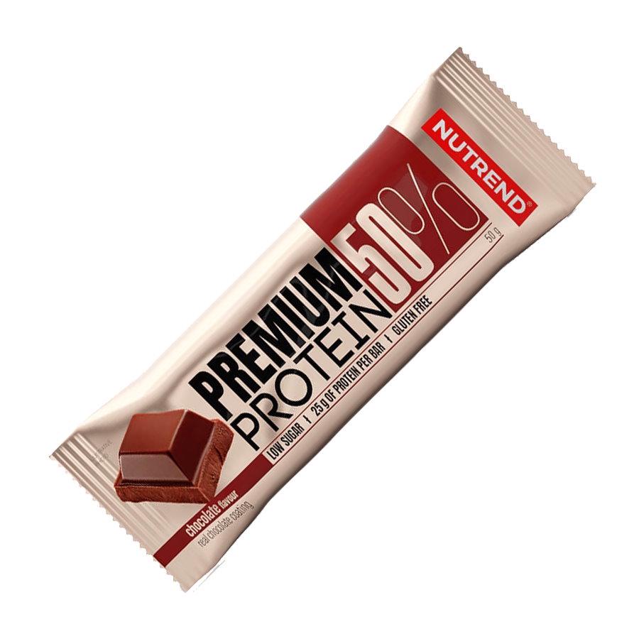 Протеїновий батончик Nutrend Premium Protein Bar 50% 50 г Chocolate