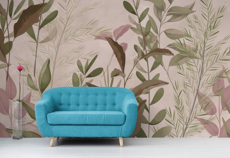 Фотообои бесшовные Полевые растения (S2073)