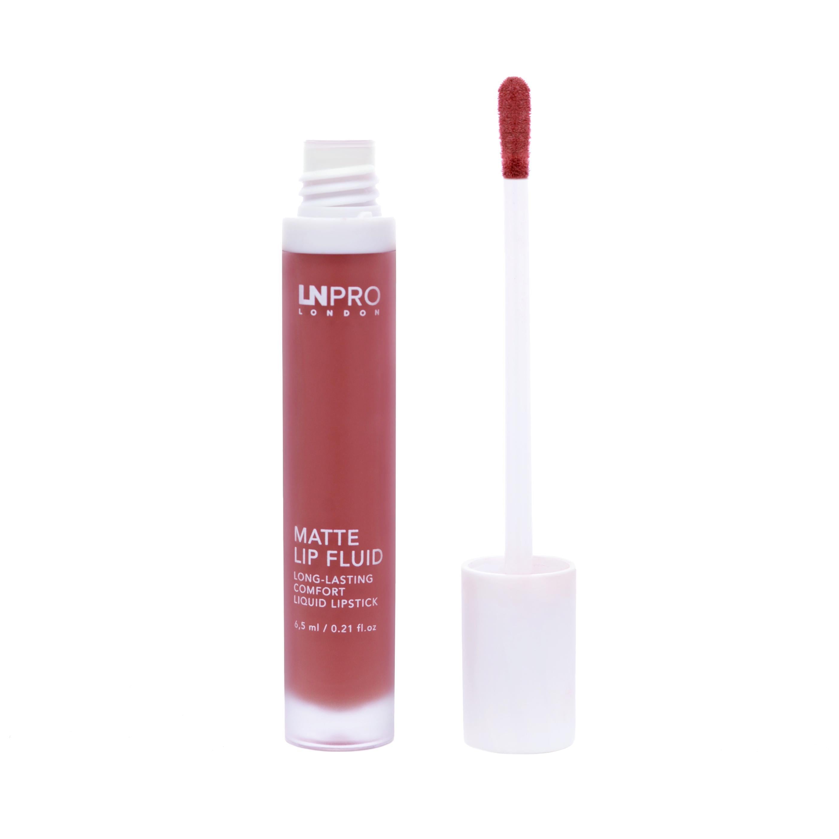 Помада для губ матовая LN PRO Matte Lip Fluid №101 жидкая 6,5 мл (13935)