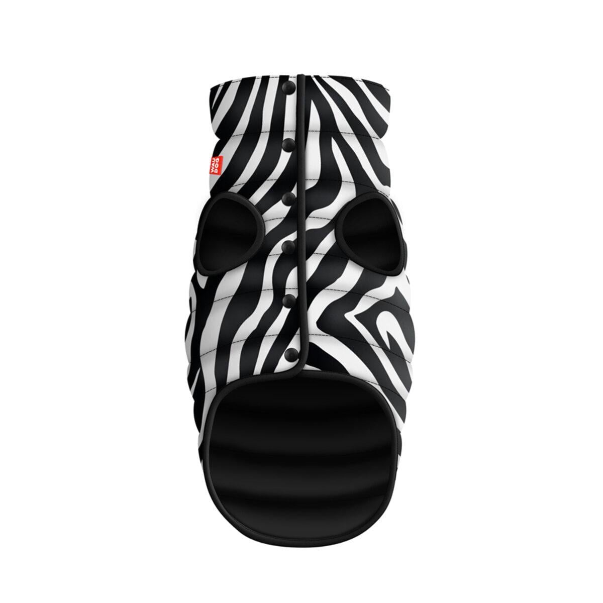 Курточка для собак WAUDOG Clothes Зебра M50 76-79 х 55-61 см (410-0055 Col)