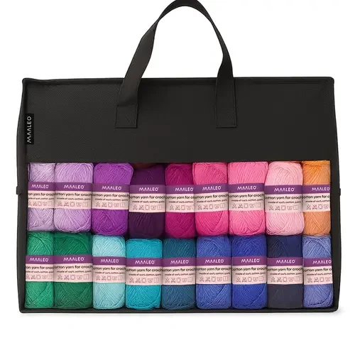 Набір для в'язання гачком Maaleo XXL 113 ел. у сумці (25885) - фото 2 Набір для в'язання гачком Maaleo XXL 113 ел. у сумці (25885) - фото 2