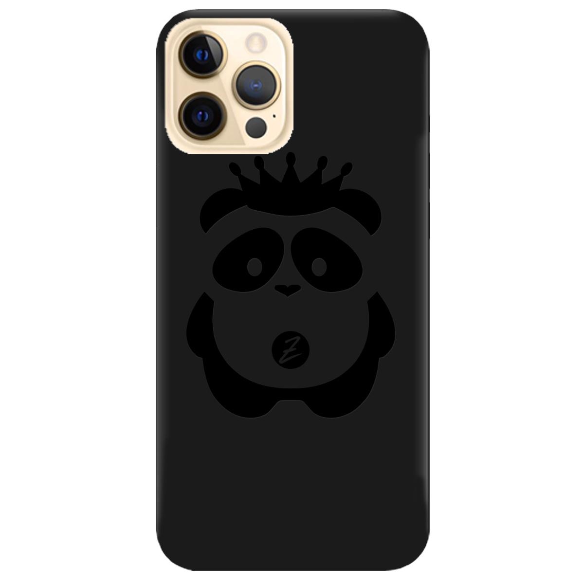 Силіконовий чохол Zorrov для Apple iPhone 12 Pro - Panda Black (14080050160087272)