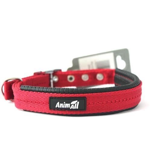 Ошейник AnimAll для собак M Красный