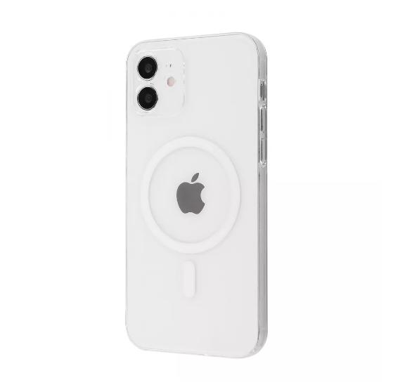 Чехол-накладка для телефона WAVE Premium Crystal Case with Magnetic Ring iPhone 12 transparent (500830025)