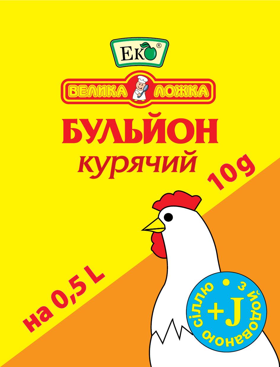 Бульйон курячий стік-пакет Еко 250 г