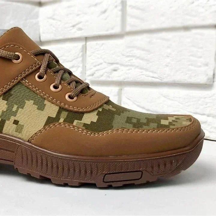 Кросівки чоловічі вологостійкі Kindzer UA-93 р. 41 Піксель/Бежевий - фото 2 Кросівки чоловічі вологостійкі Kindzer UA-93 р. 41 Піксель/Бежевий - фото 2