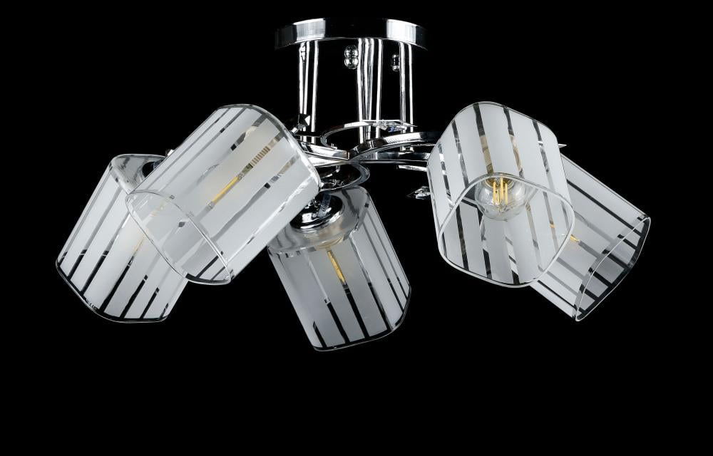 Люстра с плафонами Ray L7383B/5 CR (IR006338)