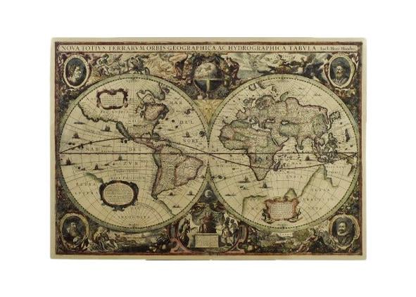 Карта мира на стену под старину (VA-879420963)