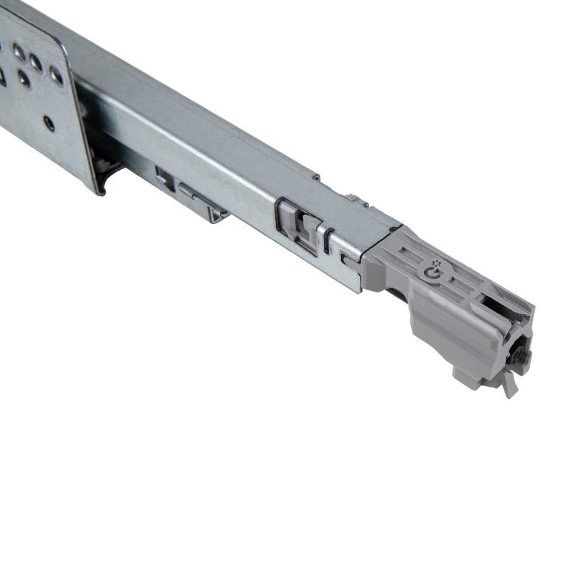 Карго вузьке металевий ліве кріплення Vibo Lamina 150 мм графит (ELQGM152SXLGM) - фото 3