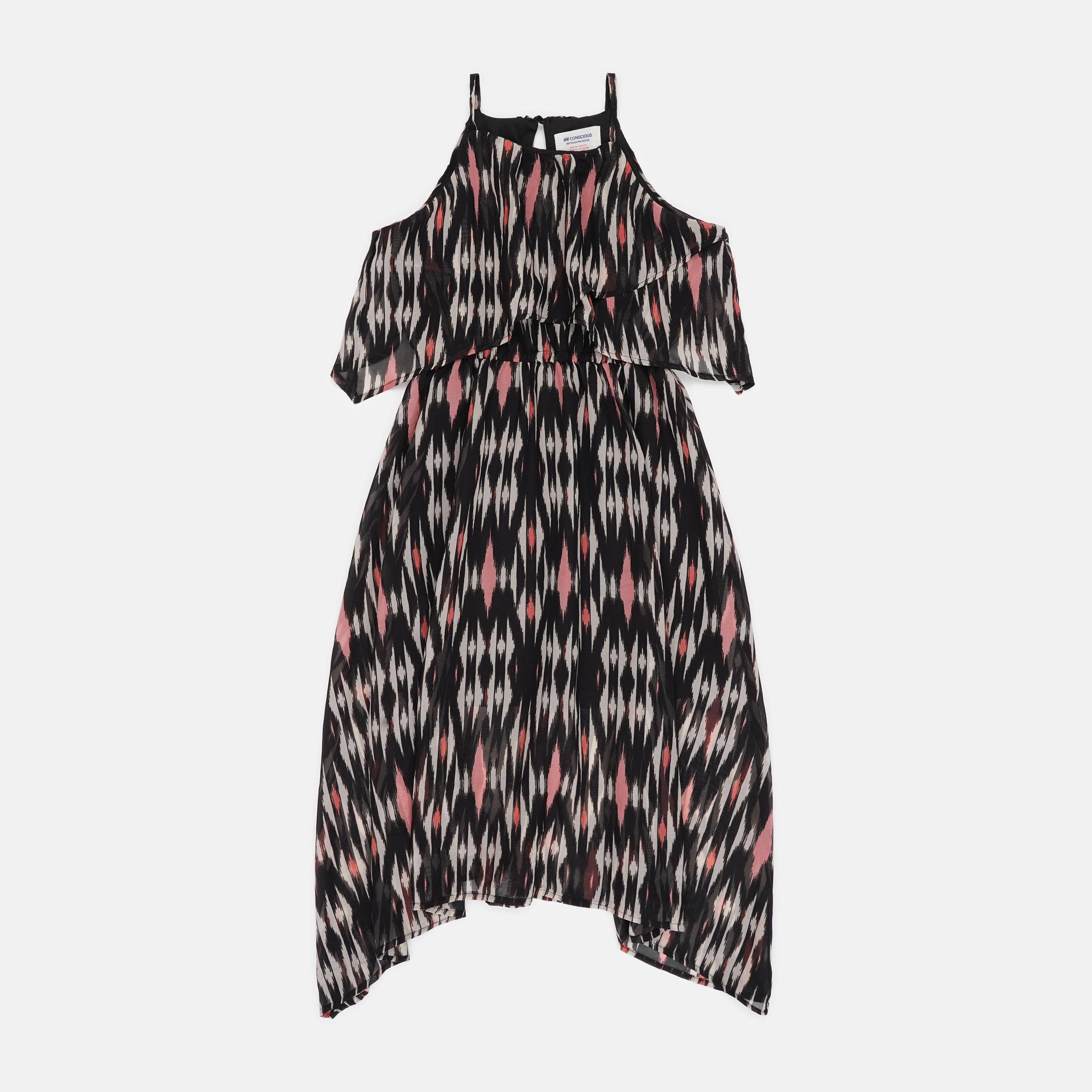 Сарафан H&M 134 см Чорно-рожевий (A201268549)