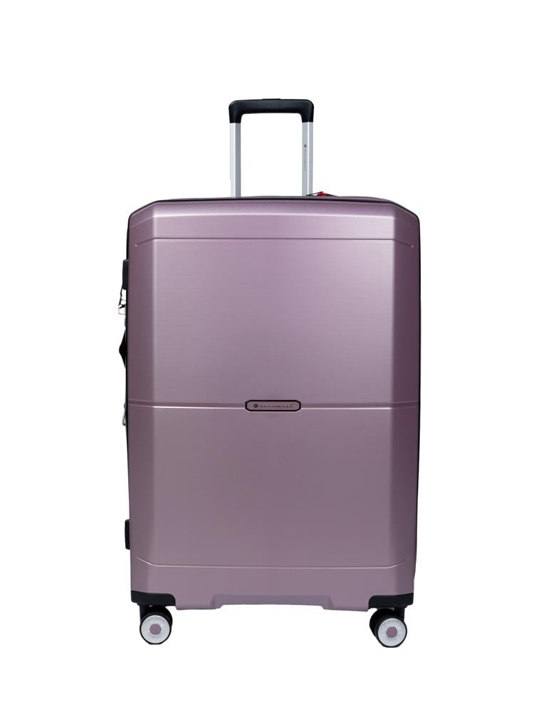 Чемодан большой Snowball 49103 полипропилен L Фиолетовый