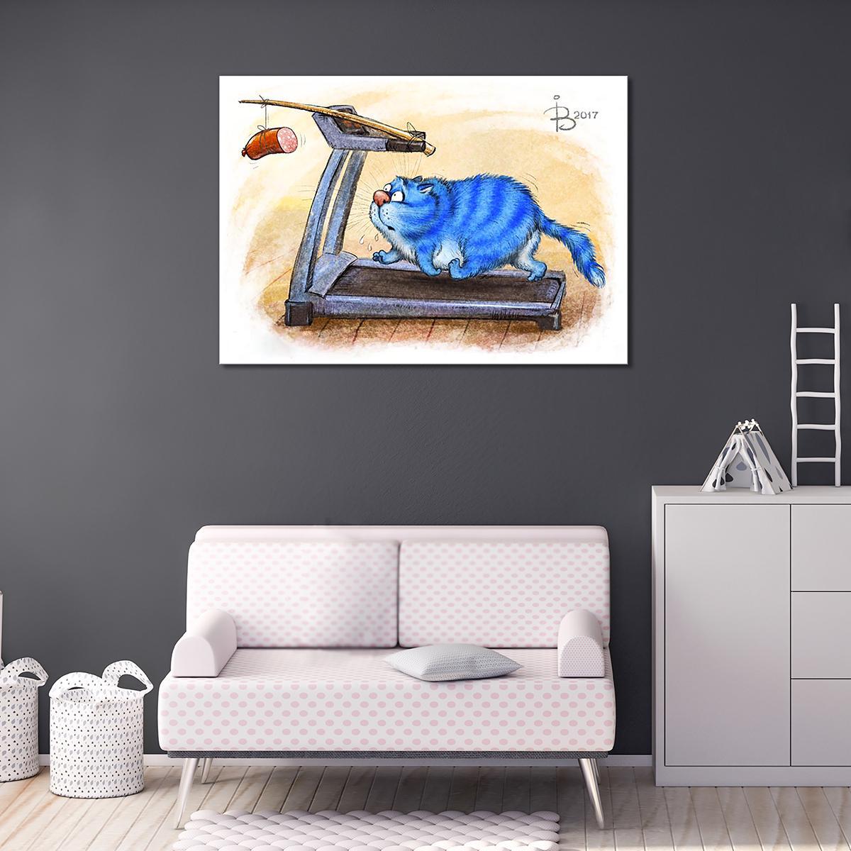 Модульная картина Фитнес (Мотивация) 1 модуль 50x75 см