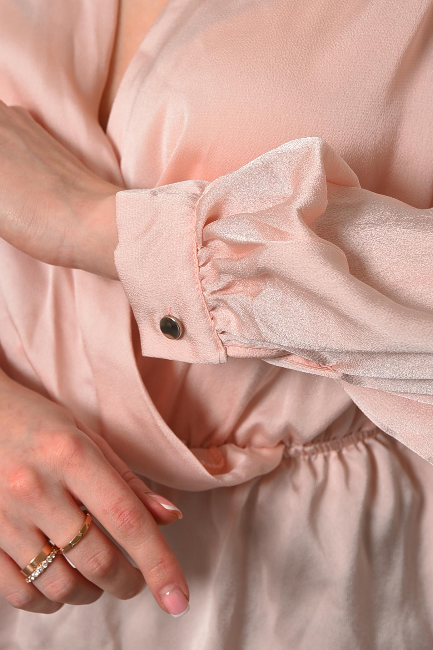 Блуза женская р. 42 Розовый (173788) - фото 4