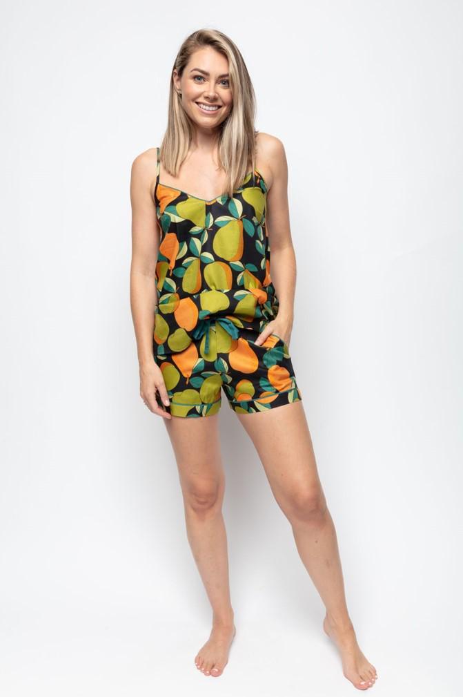 Пижама женская майка и шорты CYBERJAMMIES Flo 9639/9640 10 S Зеленый (23953)