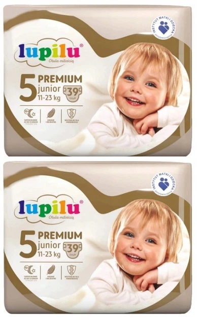 Підгузки дитячі Lupilu Premium Junior 5 11-23 кг 78 шт. (42995879)