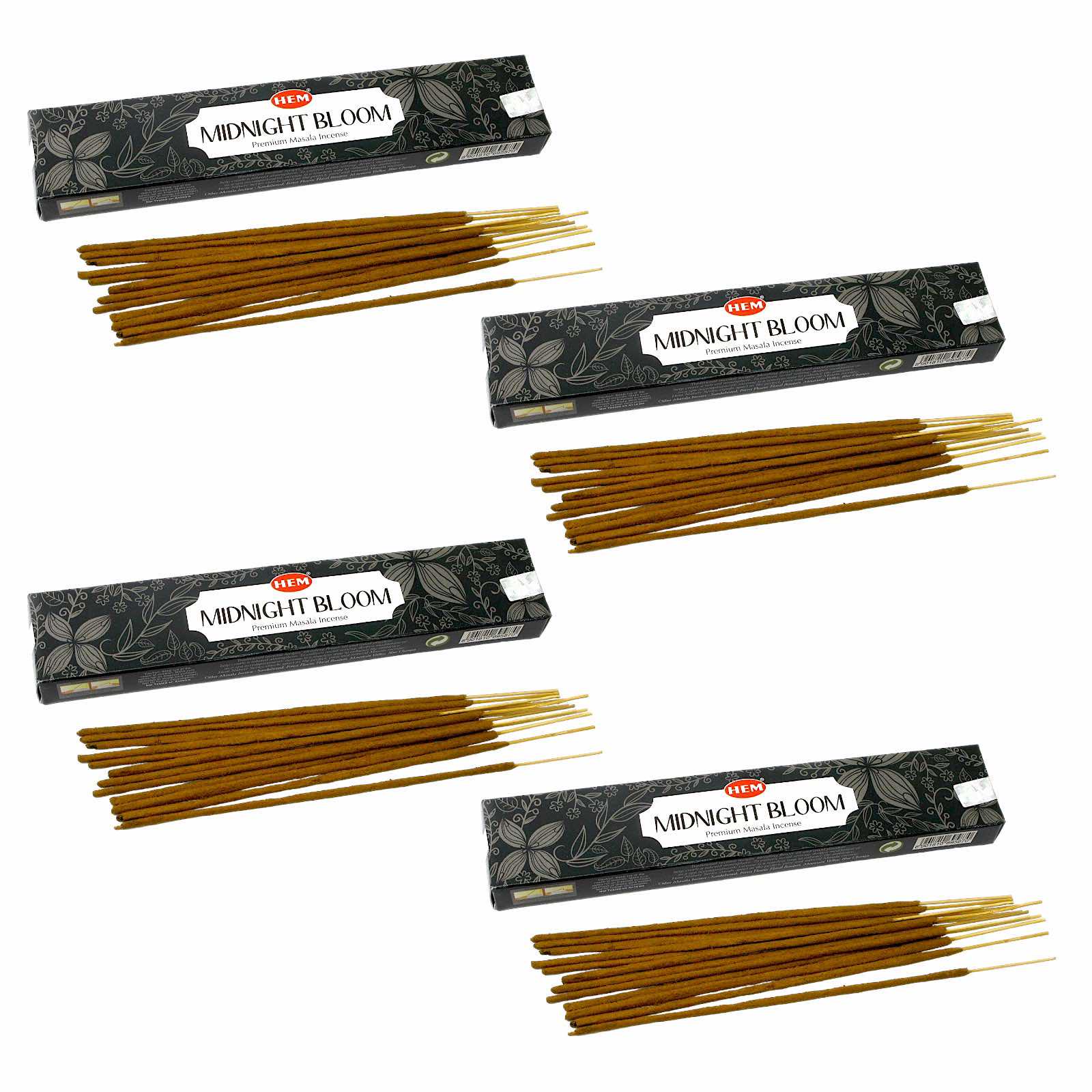 Комплект благовоний Midnight Bloom Пыльцовое благовоние 4х15 г (31173K)