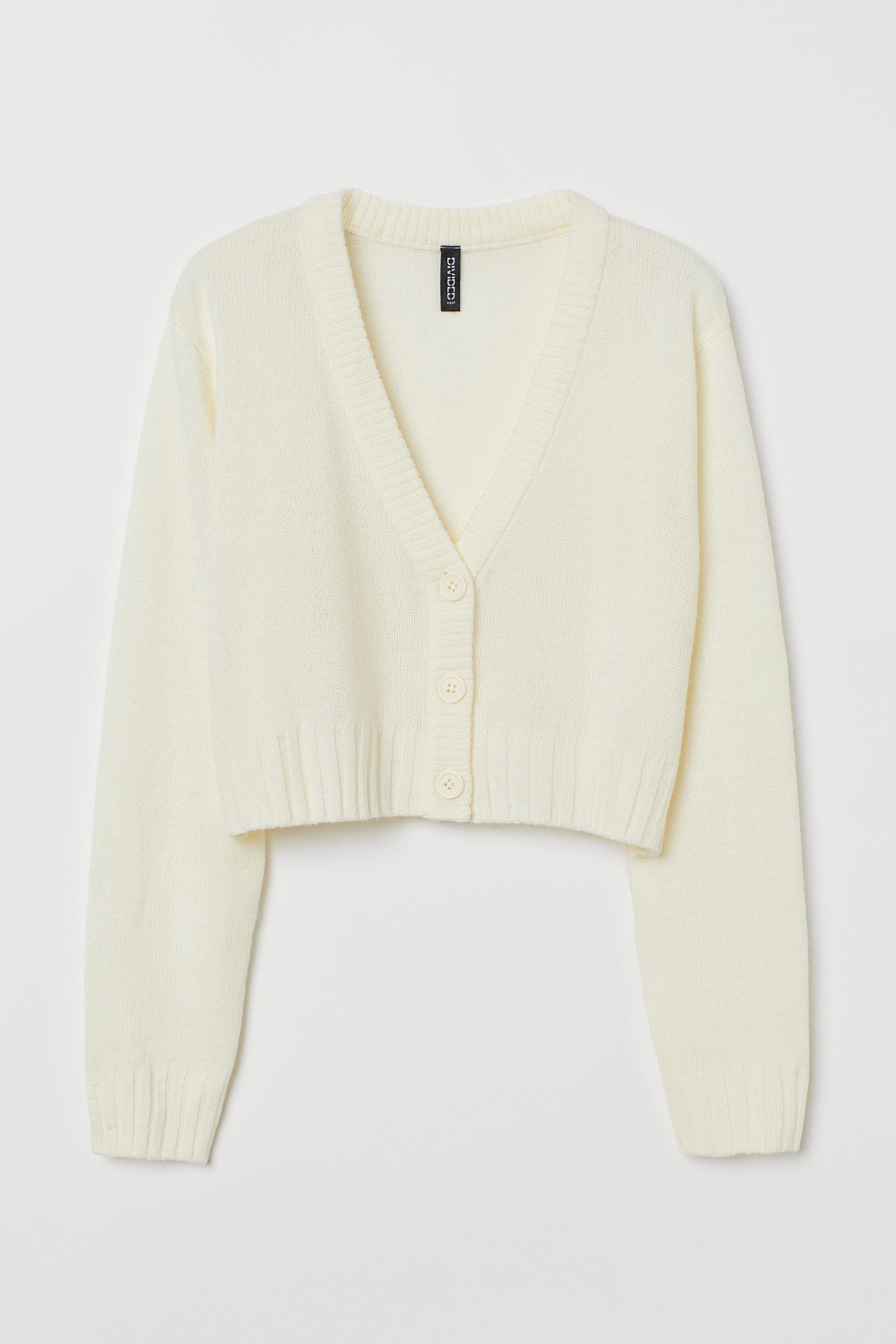 Кофта укороченная S Молочный (9407716wer)