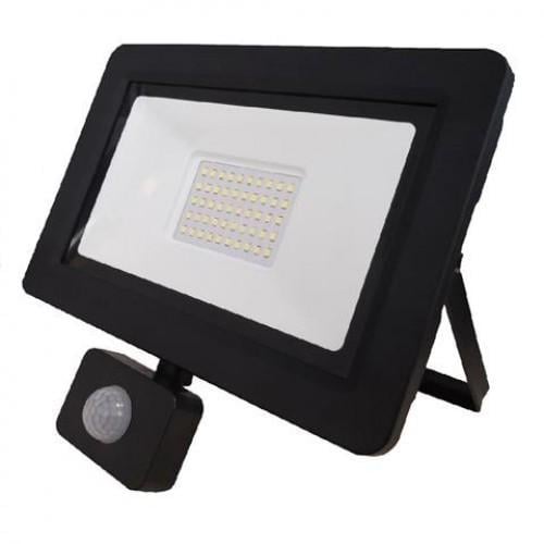 Прожектор светодиодный HOROZ ELECTRIC ASLAN/S-50 с датчиком движения 50W 6400K 4000 Lm 175-250V IP65 (068-011-0050-010)