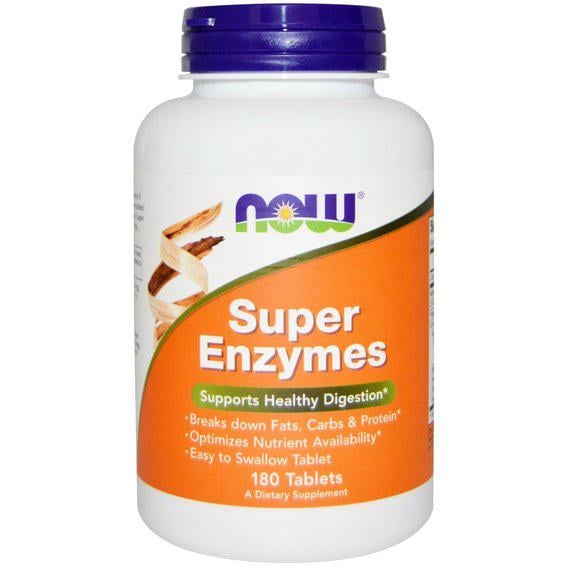 Травні ферменти NOW Foods Super Enzymes 180 tabs