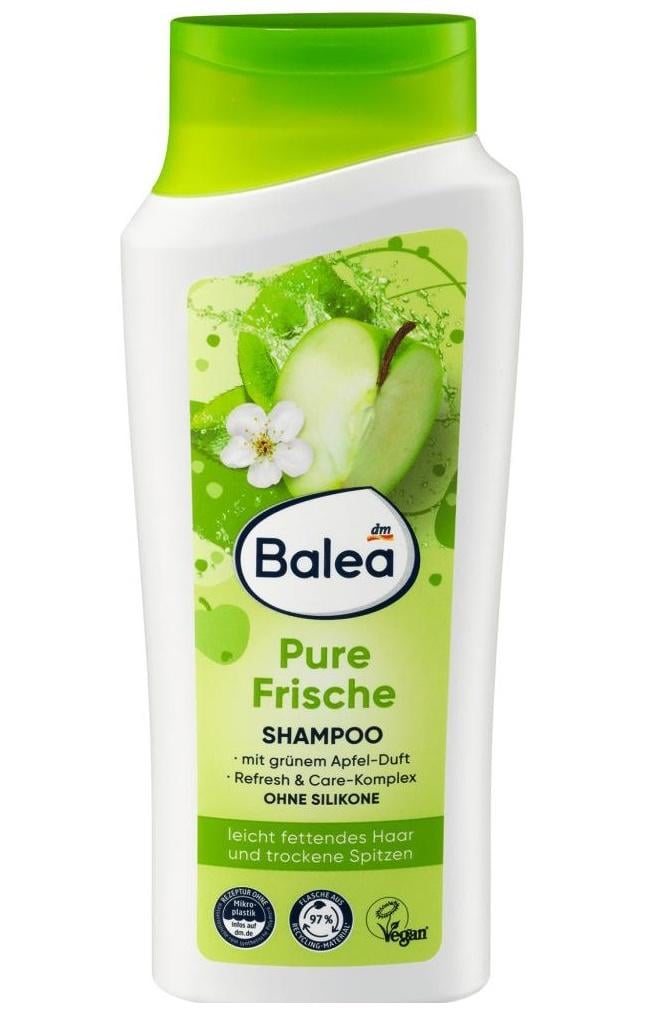 Шампунь для волос склонных к жирности у корней и сухости на кончиках Balea Pure Frische 300 мл (32926011)