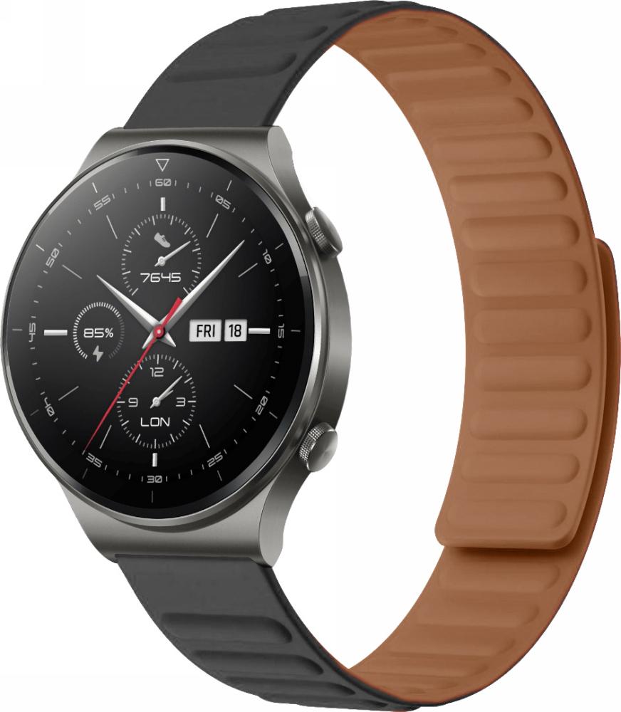 Ремешок Magneter для Huawei Watch GT 2 Pro Black (26656-2B)