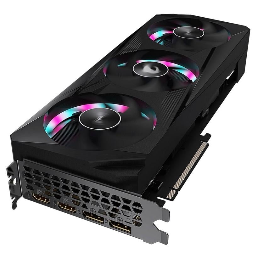 Видеокарта Gigabyte AMD Radeon RX 6750 XT 12GB GDDR6 Aorus Elite (GV-R675XTAORUS E-12GD) - фото 4 Видеокарта Gigabyte AMD Radeon RX 6750 XT 12GB GDDR6 Aorus Elite (GV-R675XTAORUS E-12GD) - фото 4