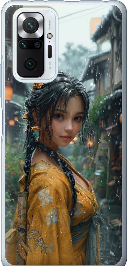 Чехол на Xiaomi Redmi Note 10 Pro Anime-girl (6133t-2297-42517) Чехол на Xiaomi Redmi Note 10 Pro Anime-girl (6133t-2297-42517)