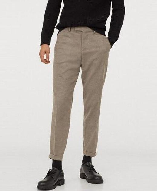 Брюки H&M 908284П W30 Бежевый