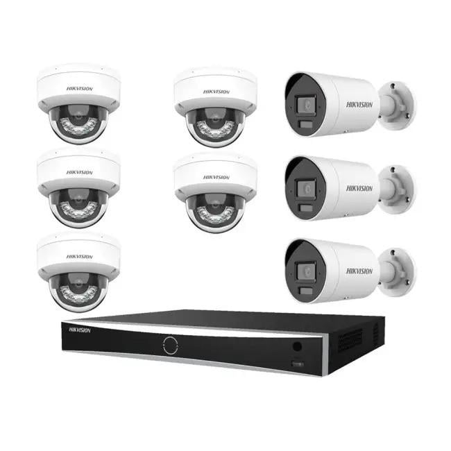 Комплект IP видеонаблюдения Hikvision KIT-DS0241