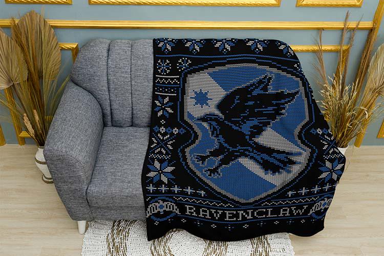 Плед плюшевый Ravenclaw New Year Dreams двухслойный 135х150 см (114510-2)