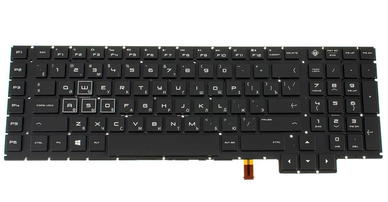 Клавіатура для ноутбука HP Omen 17-ap (9Z.NEBBQ.10R)