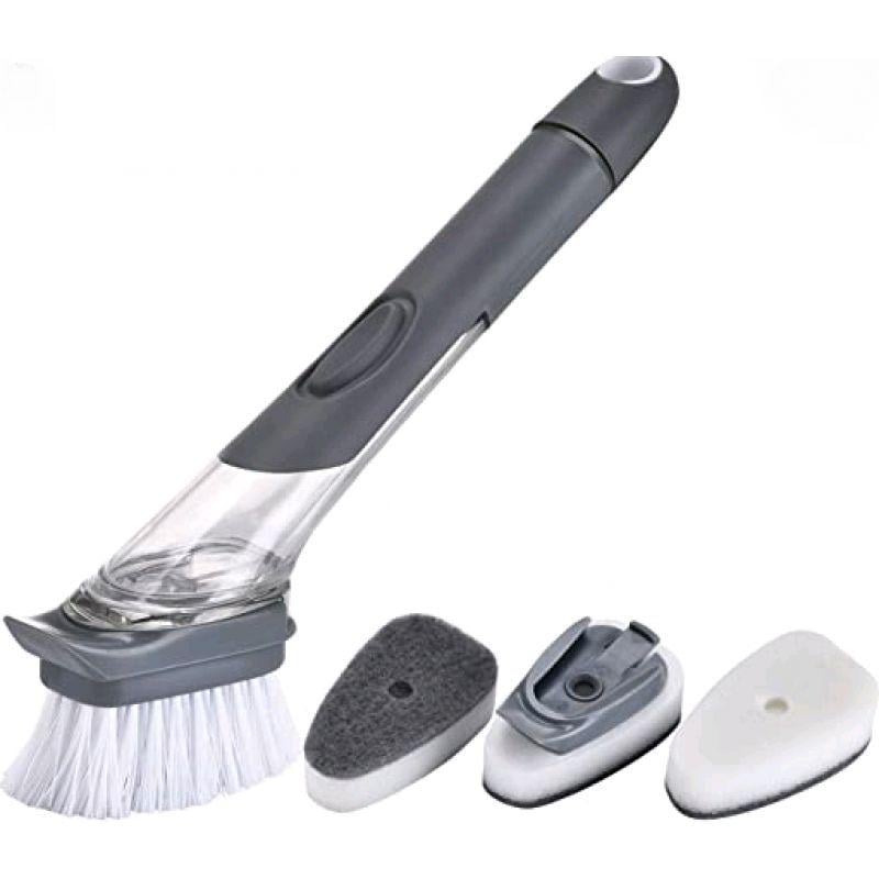 Щітка кухонна Brush For Kitchen для миття з дозатором (0299)