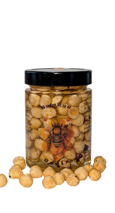 Фундук бланширований з акацієвим медом (4820289640034)