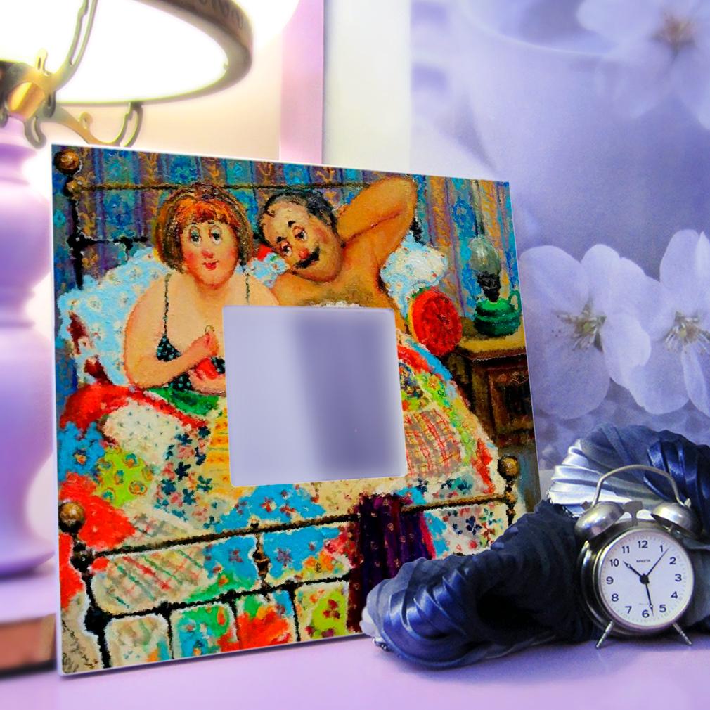 Дзеркало декоративне Сім'я 260х260 мм (M03897) - фото 3