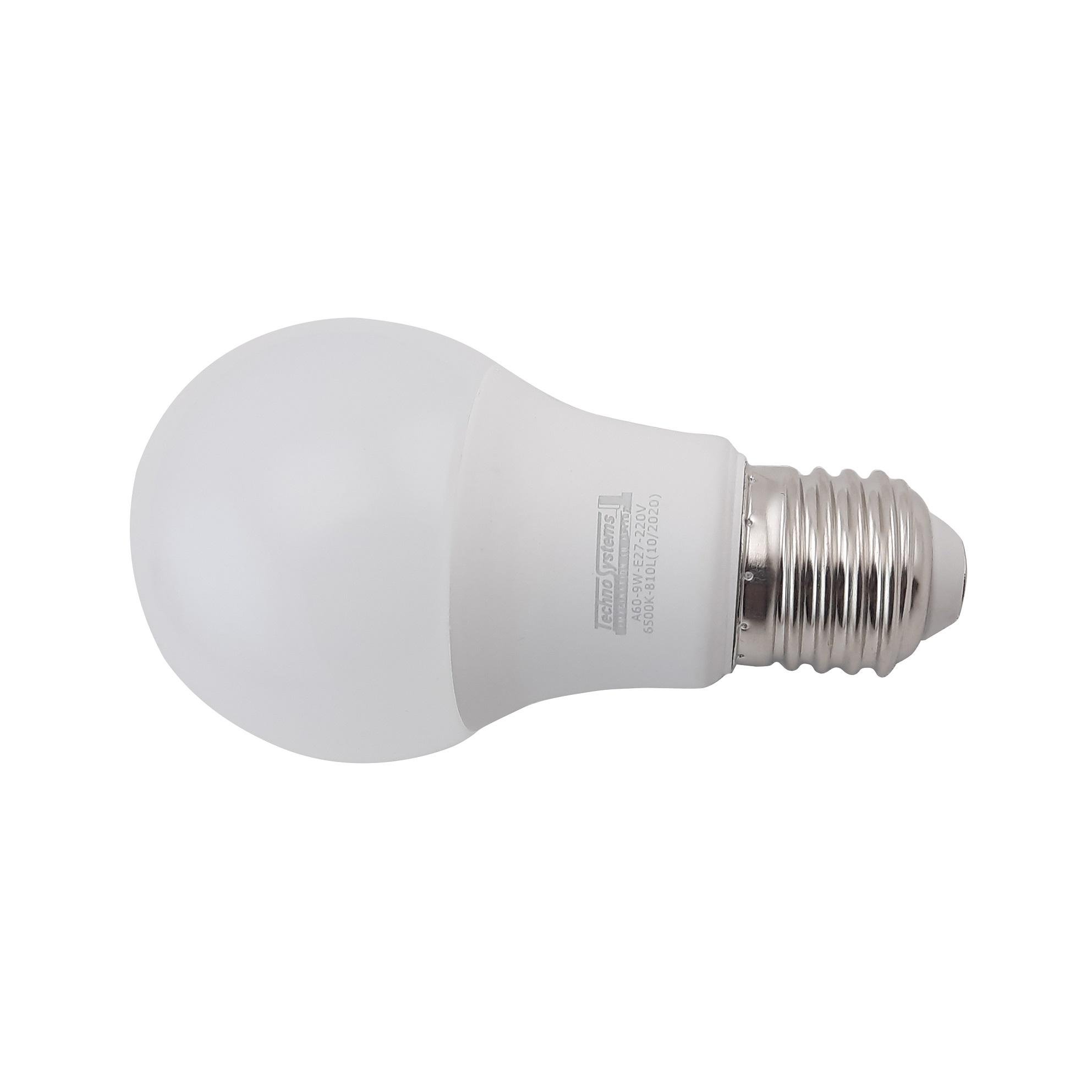 Лампа світлодіодна TechnoSystems Bulb A60 9Вт E27 6500K 810Лм ICCD (5000254) - фото 2