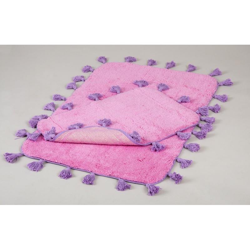 Набор ковриков для ванной Irya Joy pembe 60х90/40х60 Розовый (11913986372795)