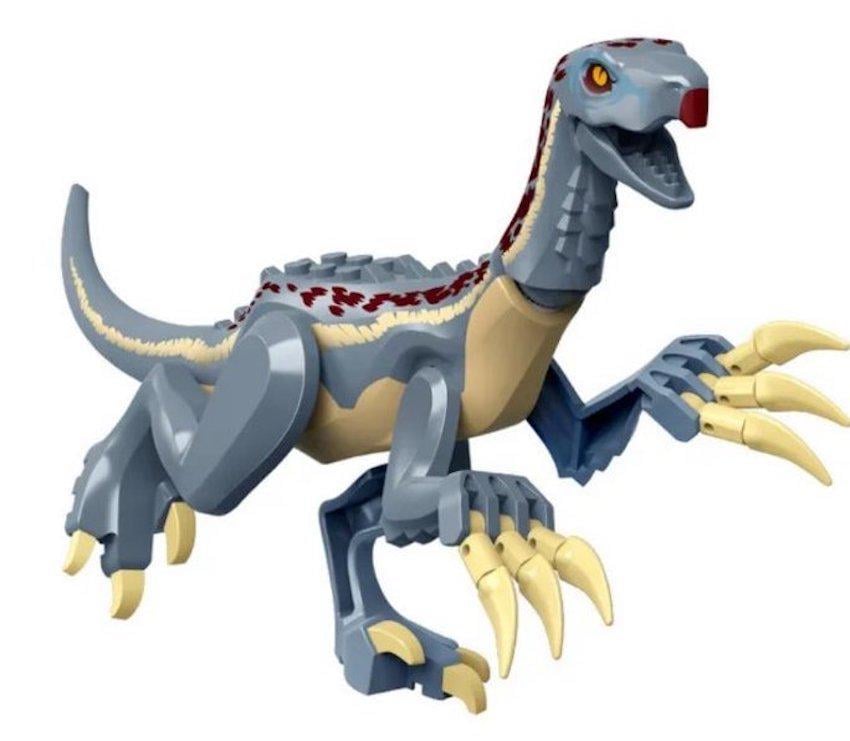 Конструктор Теризинозавр Jurassic World Світ юрського періоду 26х11 см Сірий (34176595)