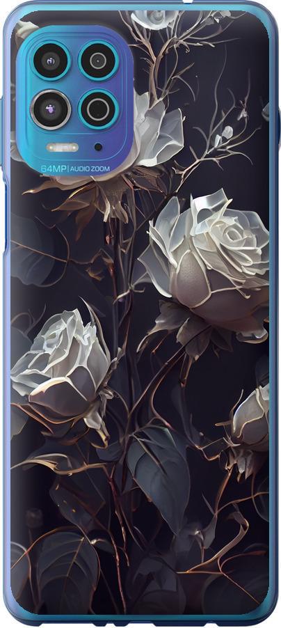 Чехол на Motorola Edge S Розы 2 (5550u-2860-42517) Чехол на Motorola Edge S Розы 2 (5550u-2860-42517)