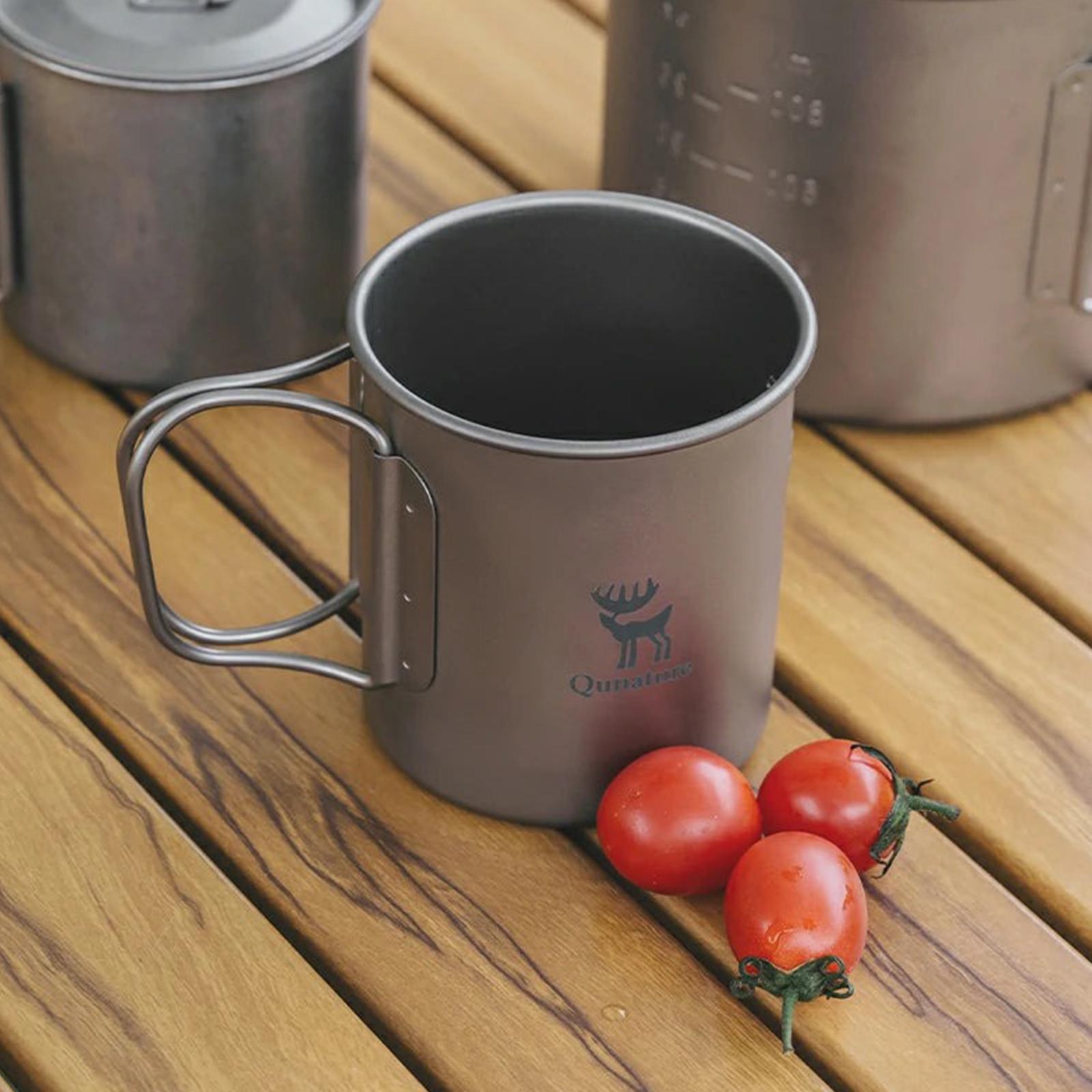 Чашка туристична складна Qunature PR901 Титановий (QN-PR901-5244) - фото 3 Чашка туристична складна Qunature PR901 Титановий (QN-PR901-5244) - фото 3