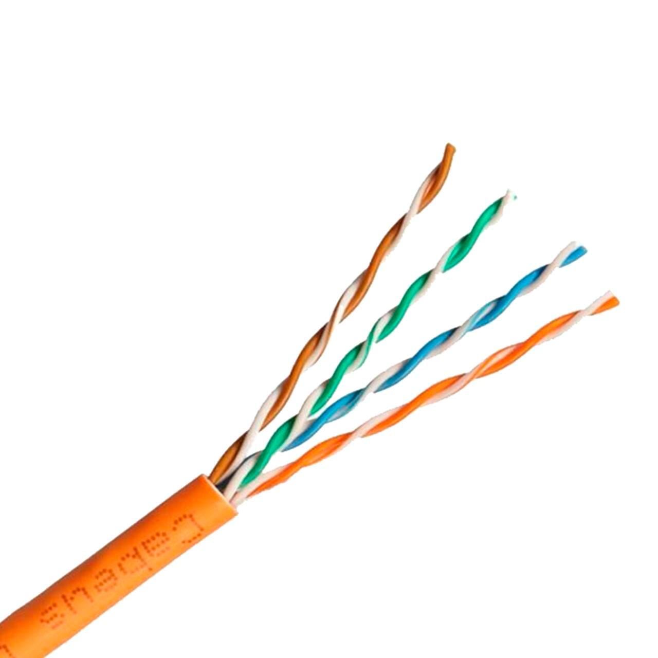 Кабель мережевий Одескабель КПВонг-HF-ВП 4x2x0.51 U/UTP Cat5e LSOH 305 м внутрішній (32709071)