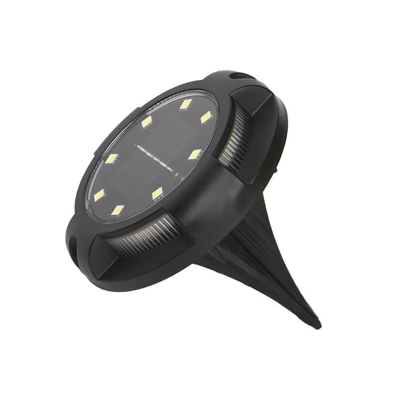 Уличный светильник Disk lights A19 8 led Белый свет для освещения двора Уличный светильник Disk lights A19 8 led Белый свет для освещения двора