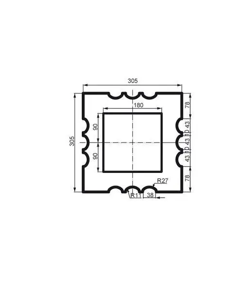 Колона фасадна Prestige Decor LC 111-21 Full - фото 2