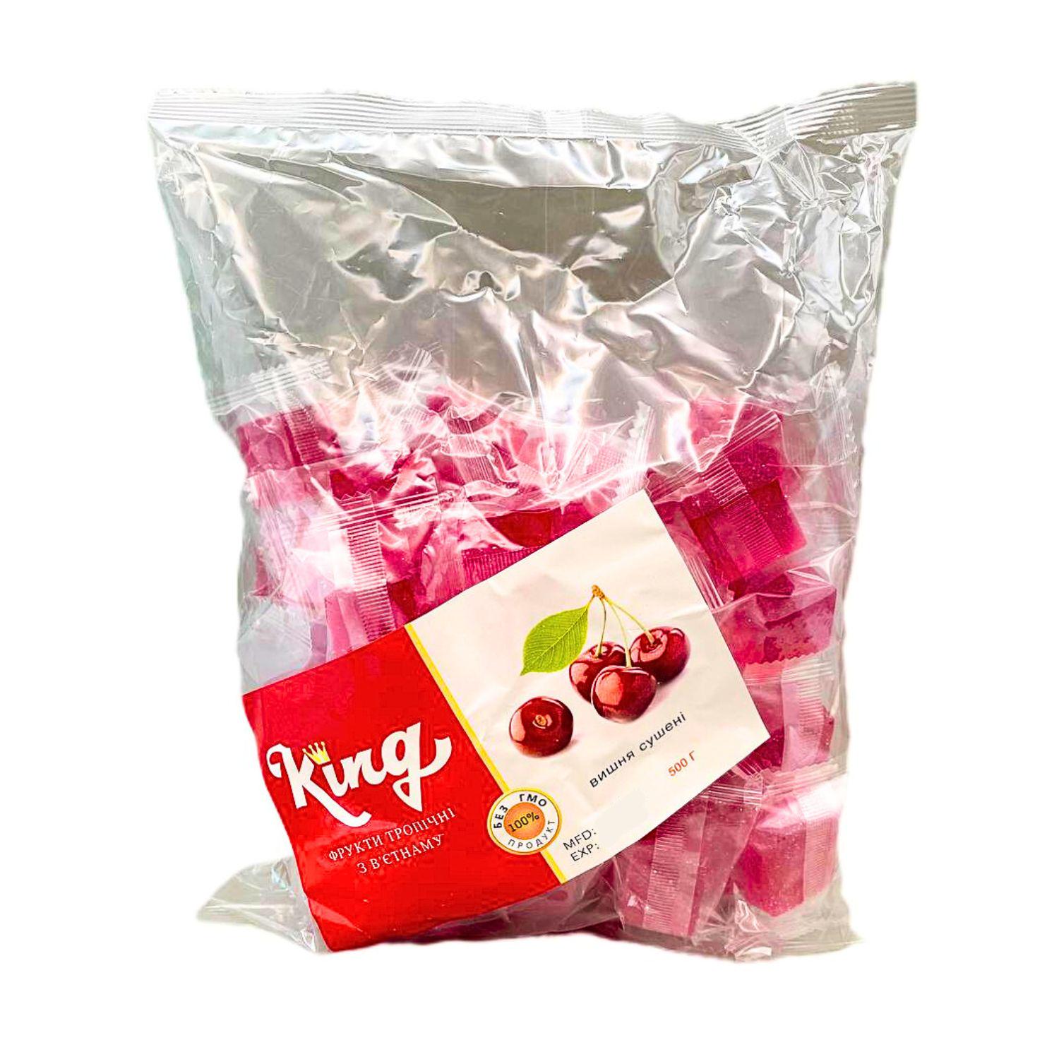 Мармелад із вишні King Сherry в індивідуальному пакуванні 500 г (С-King-IP-8-500)