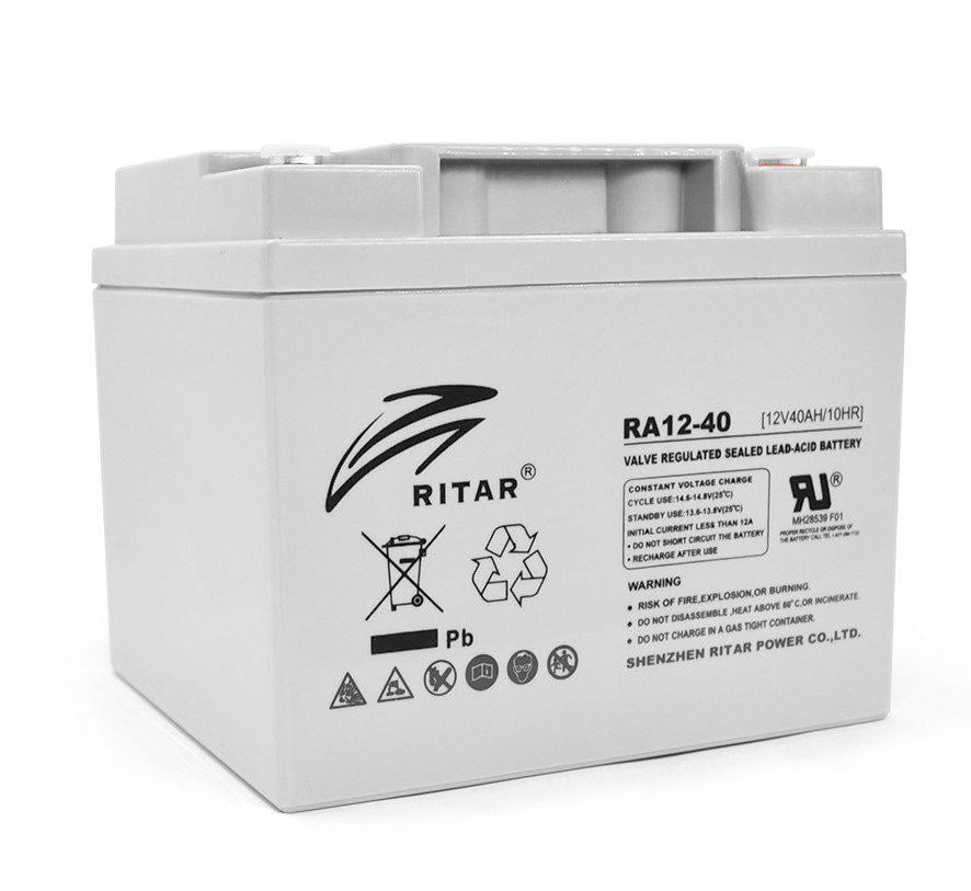 Акумуляторна батарея AGM Ritar RA-1240G 12V 40.0Ah