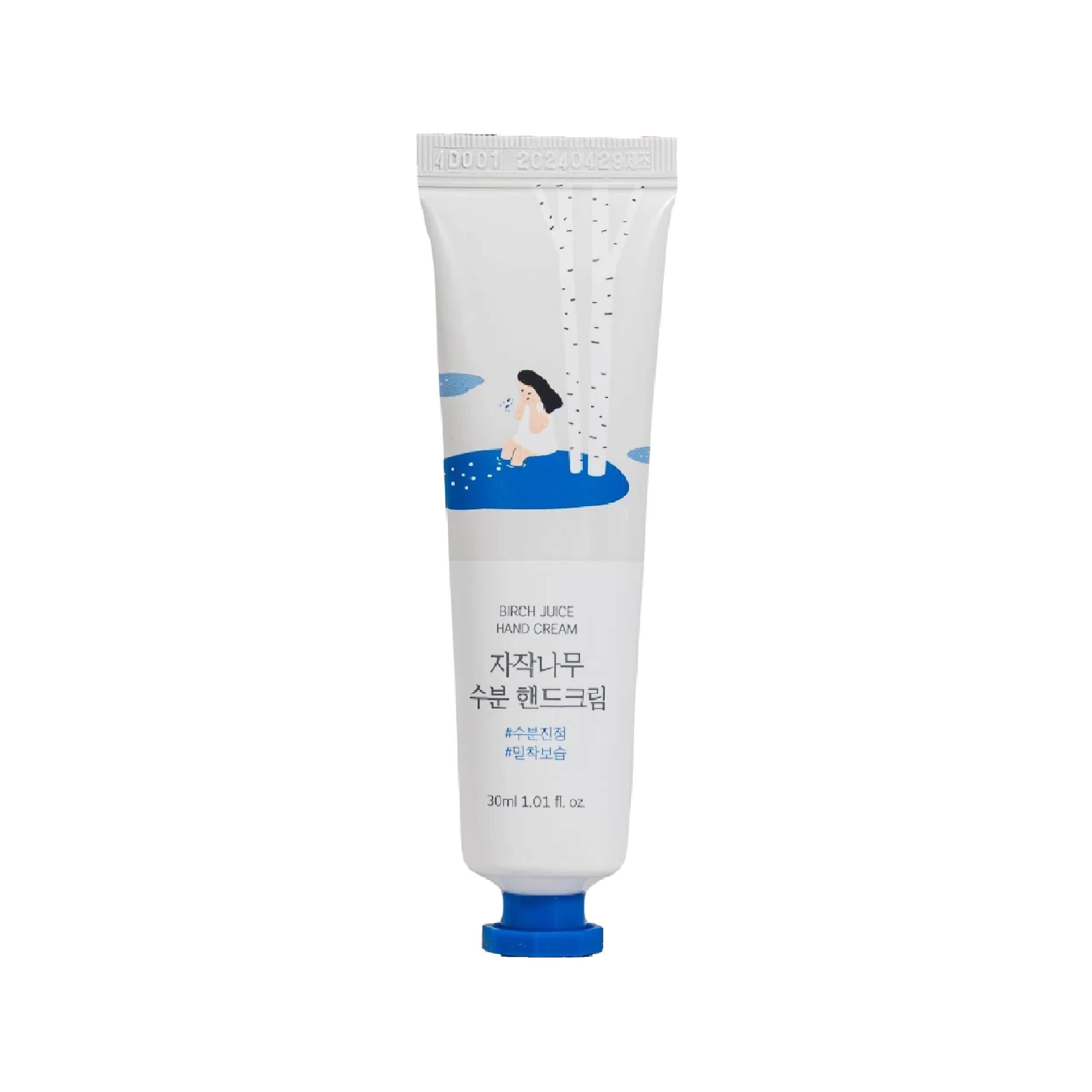 Крем для рук з березовим соком ROUND LAB Birch Juice Hand Cream 30 мл