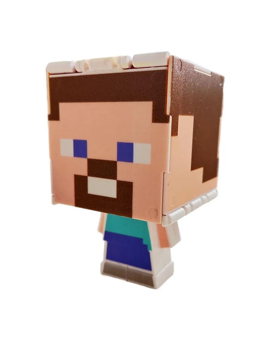 Фигурка-оборотень Minecraft Стив и Алекс 2в1 (A111) Фигурка-оборотень Minecraft Стив и Алекс 2в1 (A111)