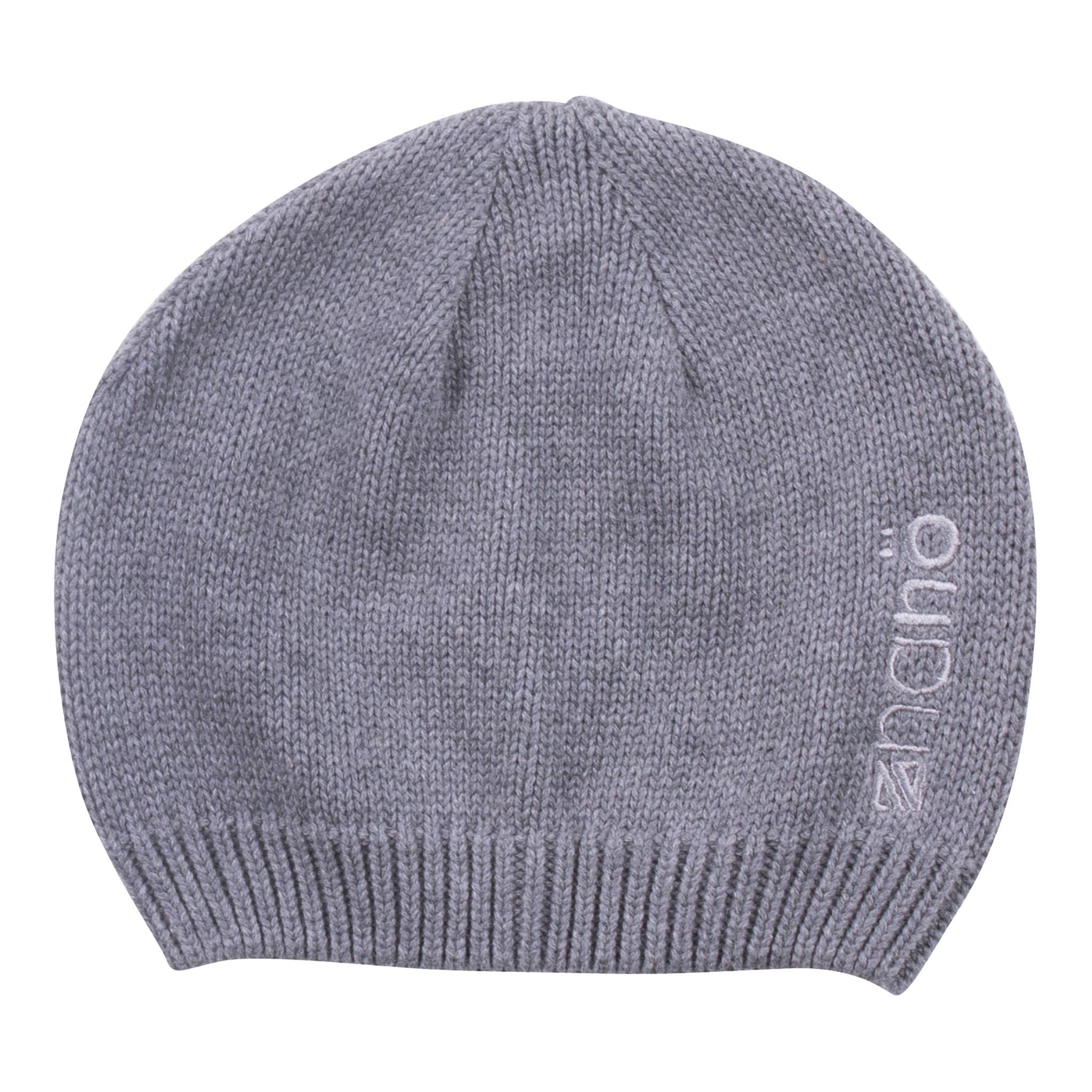 Шапка вязаная для мальчика Nano F18BTUT200 демисезонная 49-51 см Серый (F18BTUT200-GrayMix-2/4)