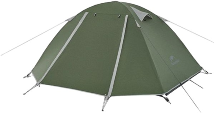 Палатка трехместная Naturehike P-Series CNK2300ZP028 Темно-оливковый (25396685)
