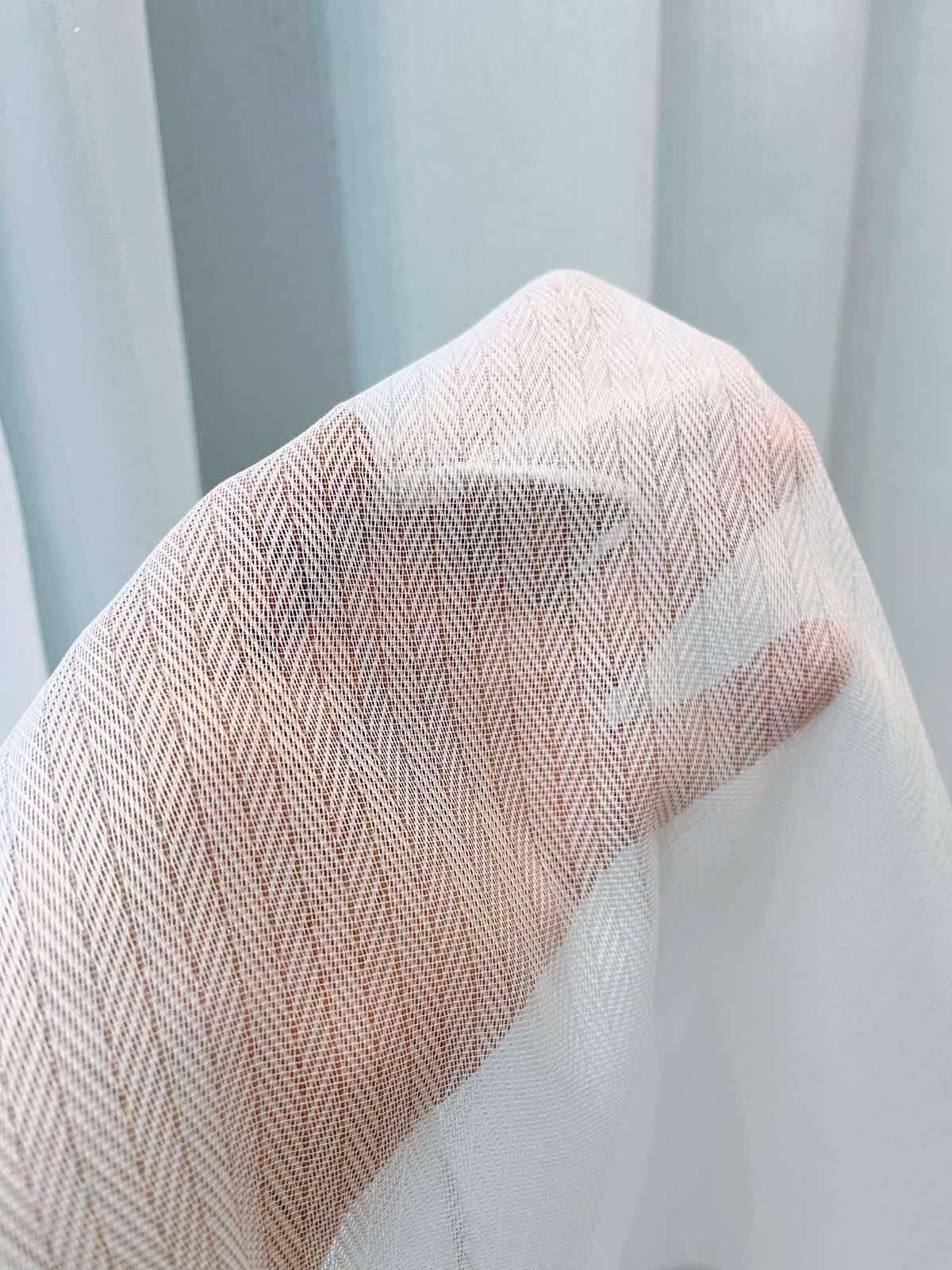 Тюль бамбук однотонный 3х2,6 м 1 шт. Белый (2880) - фото 5 Тюль бамбук однотонный 3х2,6 м 1 шт. Белый (2880) - фото 5