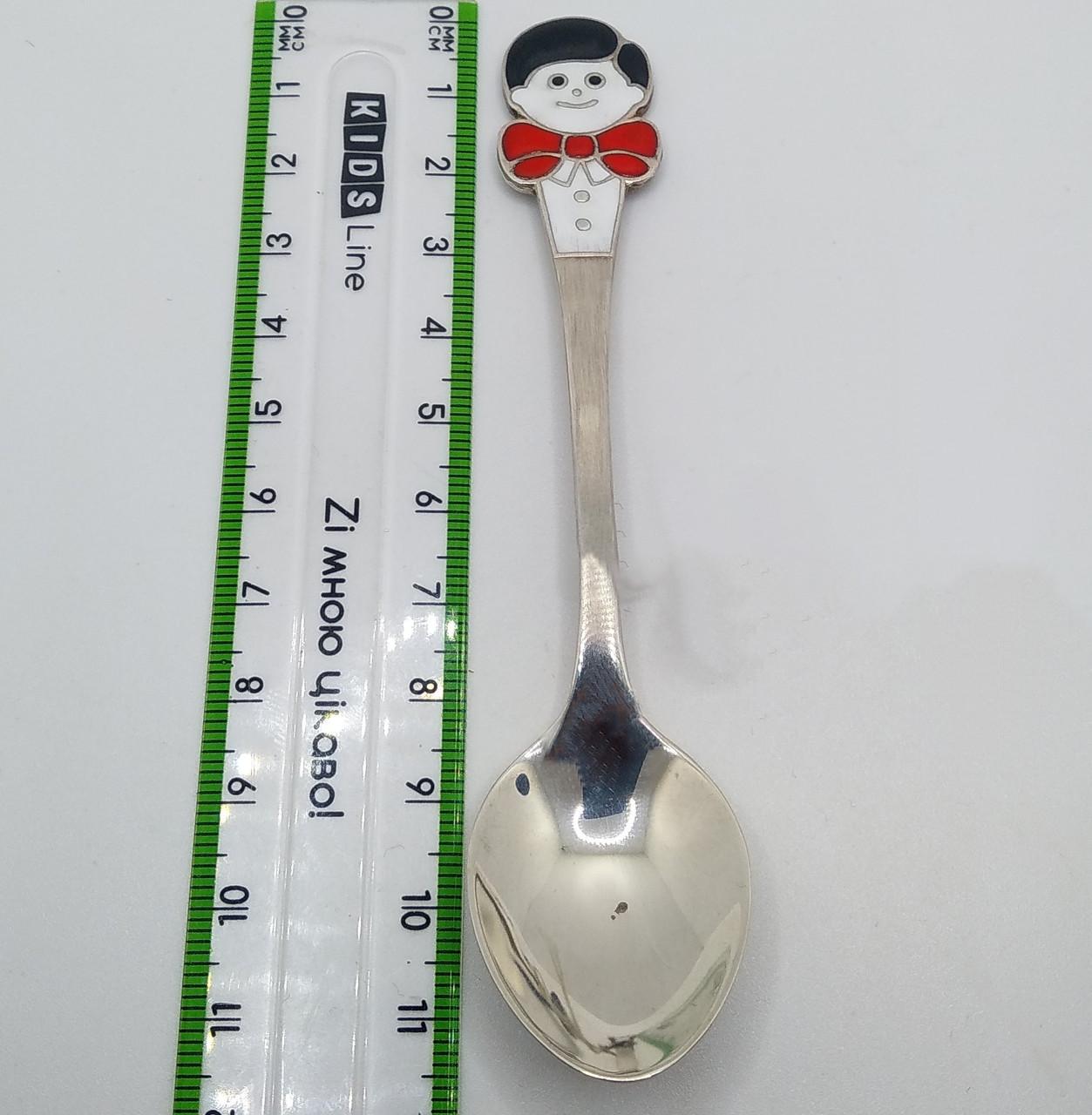 Ложка дитяча срібло хлопчик 925° 20,20 г (12851010) - фото 4 Ложка дитяча срібло хлопчик 925° 20,20 г (12851010) - фото 4